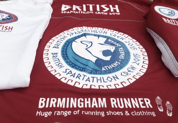 2015 British Spartathlon Team Birmingham Runner Sponsor